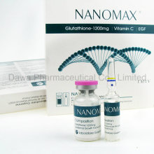 Qualité élevée réduite réduite Tationil GMP soins de la peau certifiés Gsh pour blanchiment de la peau 1200 mg Glutathion Injection
